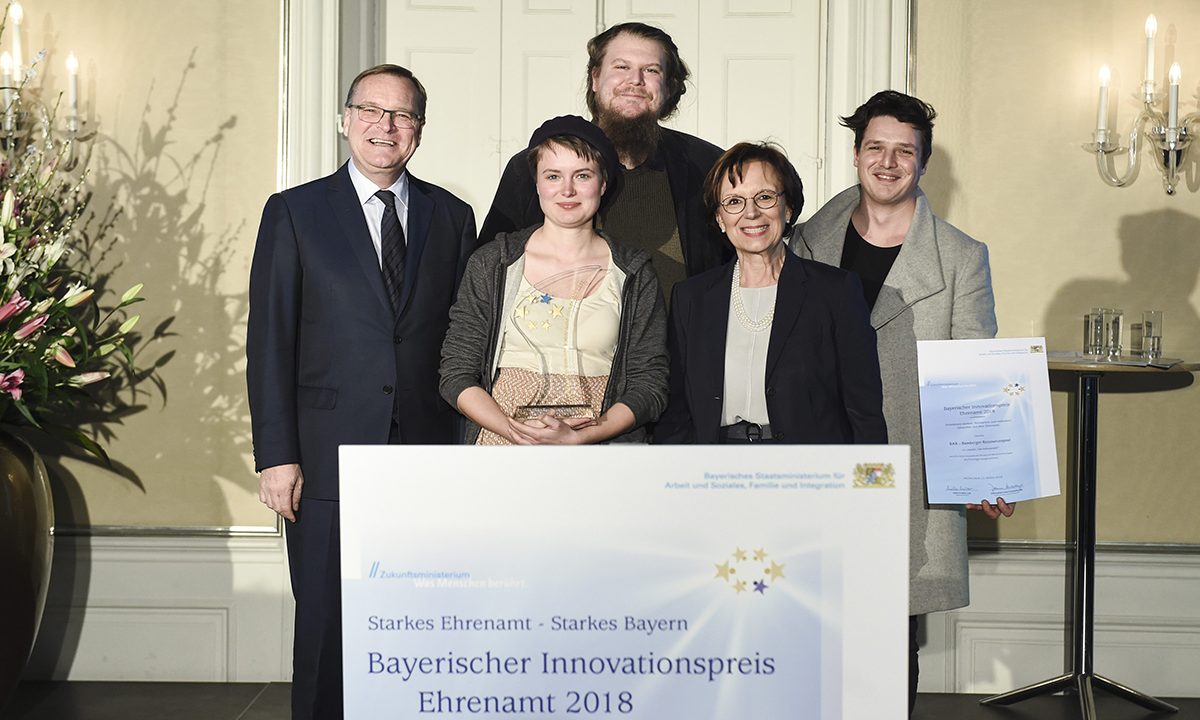 Bamberger Initiative In München Ausgezeichnet: Bayerischer ...