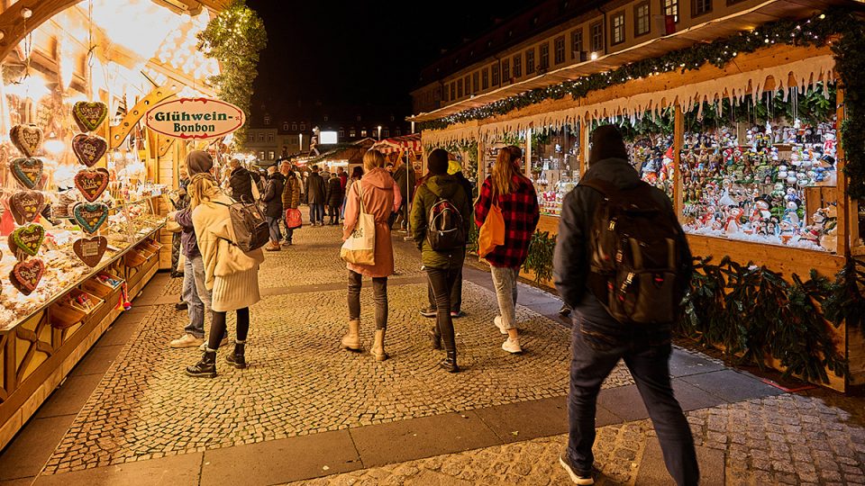 Bamberger Weihnachtsmarkt am 28. November mit einigen